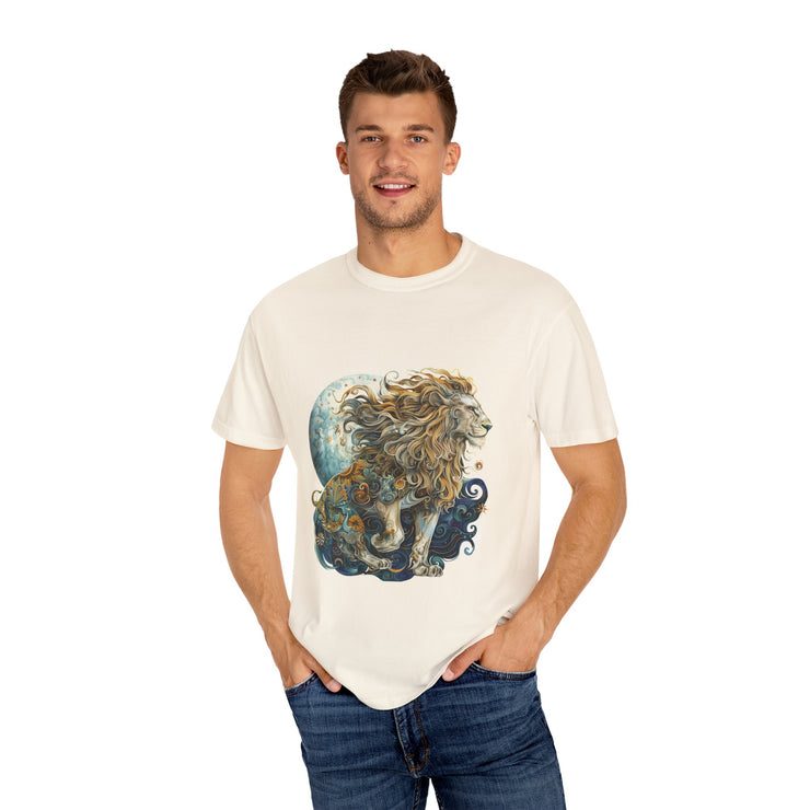 Celestial Lion T-Shirt - Unisex Graphic Tee for Astrology Lovers, Gifts for Her, Gifts for Him, Birthday, Mythical Creatures, Everyday [...]
