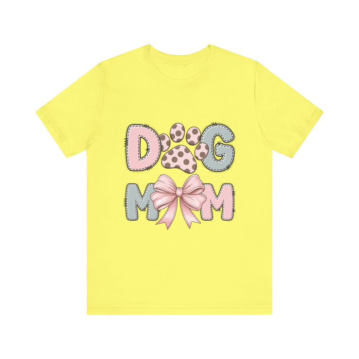 Dog Mom Tee, Cute Pet Lover Shirt, Gift for Dog Owners, Casual Dog Mom Wear, Animal Lover Clothing, Mothers Day
