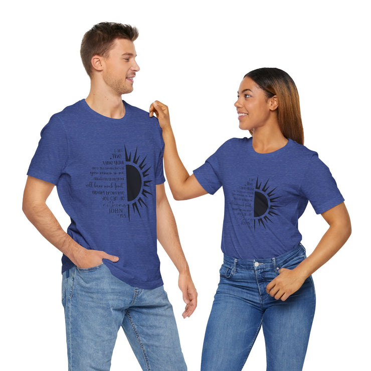 Inspirational Graphic Tee, Unisex T-Shirt, Motivational Quote Shirt, Faith-Based Apparel, Christian Design
