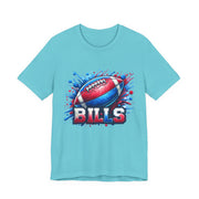 Bills Football Tee, Unisex Sports Shirt, Game Day Apparel, Team Spirit Wear, Gift for Fans, Sports Design