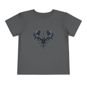 Gothic Dragon Toddler Tee, Cute Kids Shirt, Toddler Short Sleeve Tee, Unique Gift Idea, Halloween Outfit, Trendy Kids Apparel