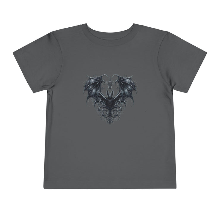 Gothic Dragon Toddler Tee, Cute Kids Shirt, Toddler Short Sleeve Tee, Unique Gift Idea, Halloween Outfit, Trendy Kids Apparel