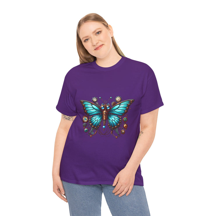 Butterfly Graphic Tee, Vintage-Inspired Shirt, Nature Lover's Gift, Spring Fashion, Eco-Friendly Unisex Tee
