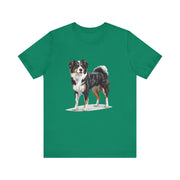 Dog Lover's Unisex Jersey Tee, Fun Pet Shirt, Animal Graphic Tee, Gift for Dog Owners, Cute Dog Apparel,