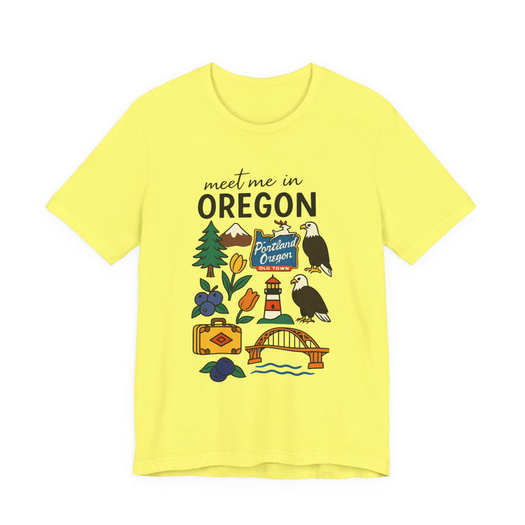 Oregon State Pride Tee, Explore Oregon T-Shirt, Travel Souvenir Shirt, USA States Design