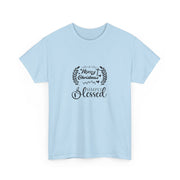 Merry Christmas Tee, Holiday Shirt, Simple Blessing Tee, Unisex Gift, Festive Apparel for Christmas
