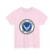 US Air Force Unisex Heavy Cotton Tee - Patriotic Apparel, Veteran Gift, Military T-Shirt, Casual Wear, Everyday Comfort