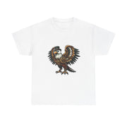 Eagle Graphic Tee, Unisex Heavy Cotton Shirt, Animal Lover Gift, Nature T-Shirt, Wildlife Apparel, Casual Daily Wear