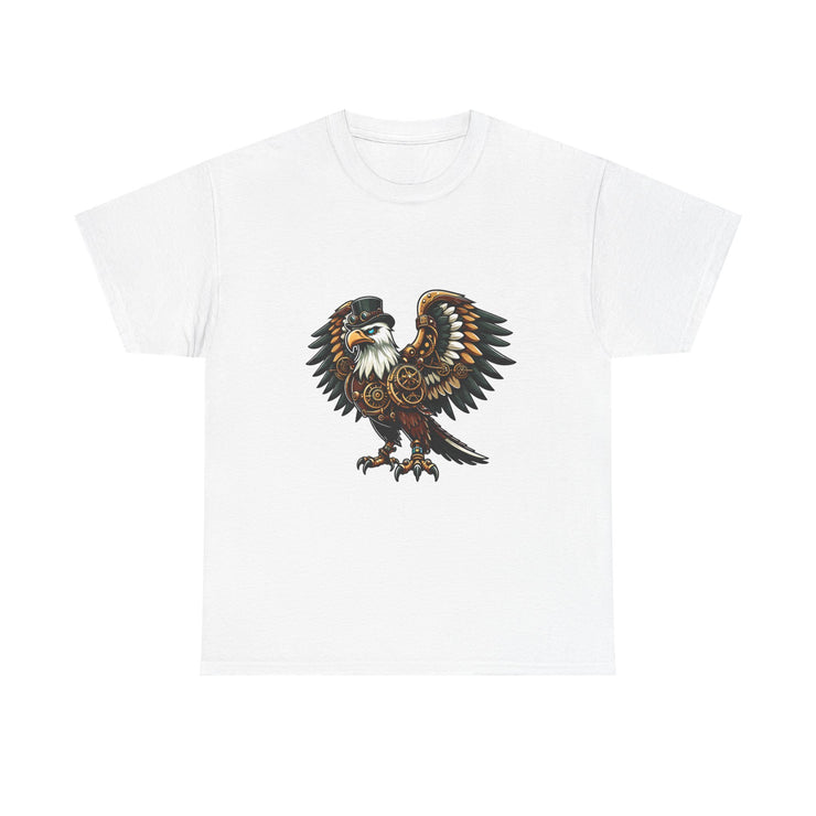 Eagle Graphic Tee, Unisex Heavy Cotton Shirt, Animal Lover Gift, Nature T-Shirt, Wildlife Apparel, Casual Daily Wear