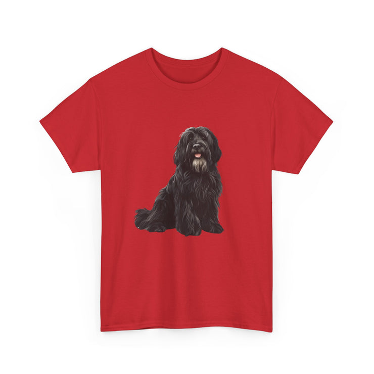 Dog Lover Unisex Heavy Cotton Tee, Pet Owner Gift, Cute Dog Shirt, Casual Wear, Animal Lover Tee, Everyday Comfort