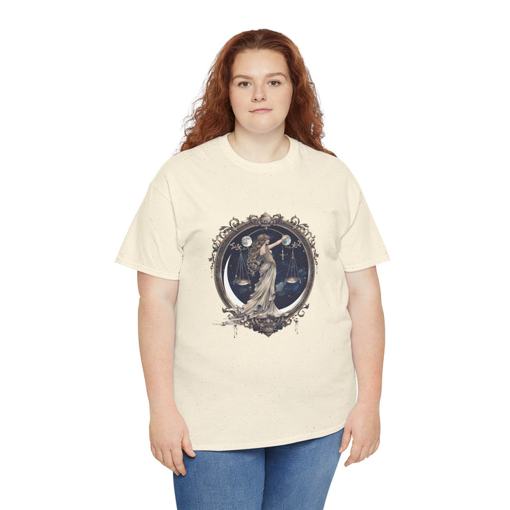 Moonlit Goddess Tee - Ethereal Cotton Shirt, Unisex T-Shirt, Celestial Graphic Tee, Bohemian Style Top, Vintage Art Apparel