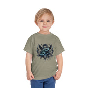 Toddler Short Sleeve Tee Featuring Unique Frog Design, Cute Kid's Top, Gift for Little Ones, Playful Graphic T-Shirt, Fun Nature Apparel