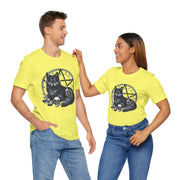 Gothic Wolf Tee | Unisex Graphic Shirt, Casual Outfit, Halloween Gift, Spooky Style, Animal Lover Apparel