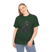 Dog Lover Unisex Heavy Cotton Tee, Pet Owner Gift, Cute Dog Shirt, Casual Wear, Animal Lover Tee, Everyday Comfort