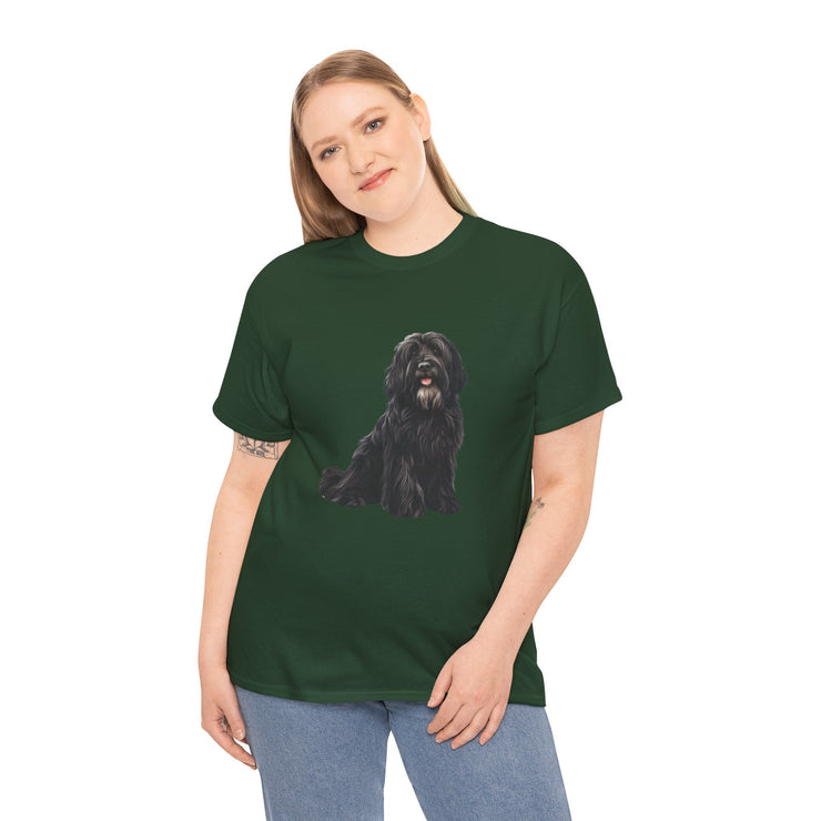 Dog Lover Unisex Heavy Cotton Tee, Pet Owner Gift, Cute Dog Shirt, Casual Wear, Animal Lover Tee, Everyday Comfort