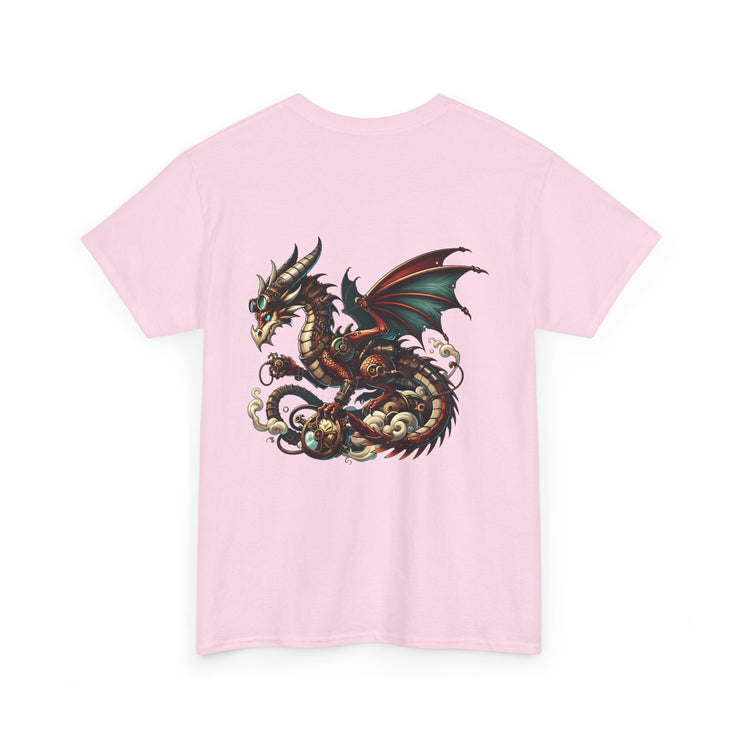 Dragon Graphic Tee, Unisex Cotton T-Shirt, Fantasy Shirt, Gift for Gamers, Cool Casual Wear, Dragon Lover Apparel