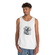 Golden Retriever Tank Top - Perfect for Dog Lovers, Casual Wear, Summer Outings, Pet Lovers Gift, Outdoor Adventures