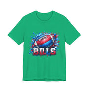 Bills Football Tee, Unisex Sports Shirt, Game Day Apparel, Team Spirit Wear, Gift for Fans, Sports Design