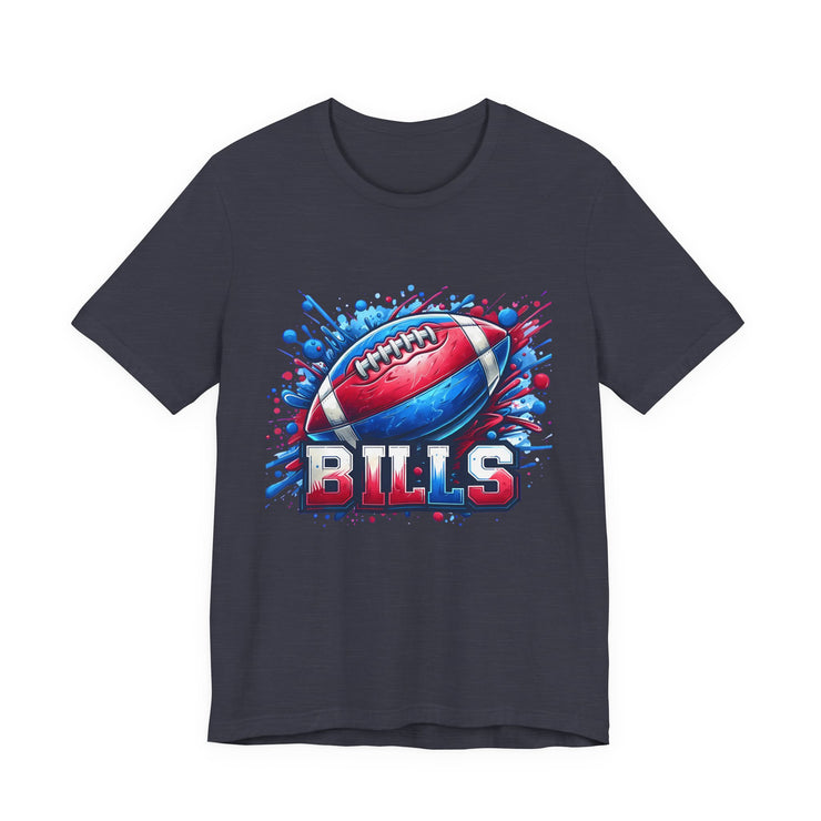 Bills Football Tee, Unisex Sports Shirt, Game Day Apparel, Team Spirit Wear, Gift for Fans, Sports Design