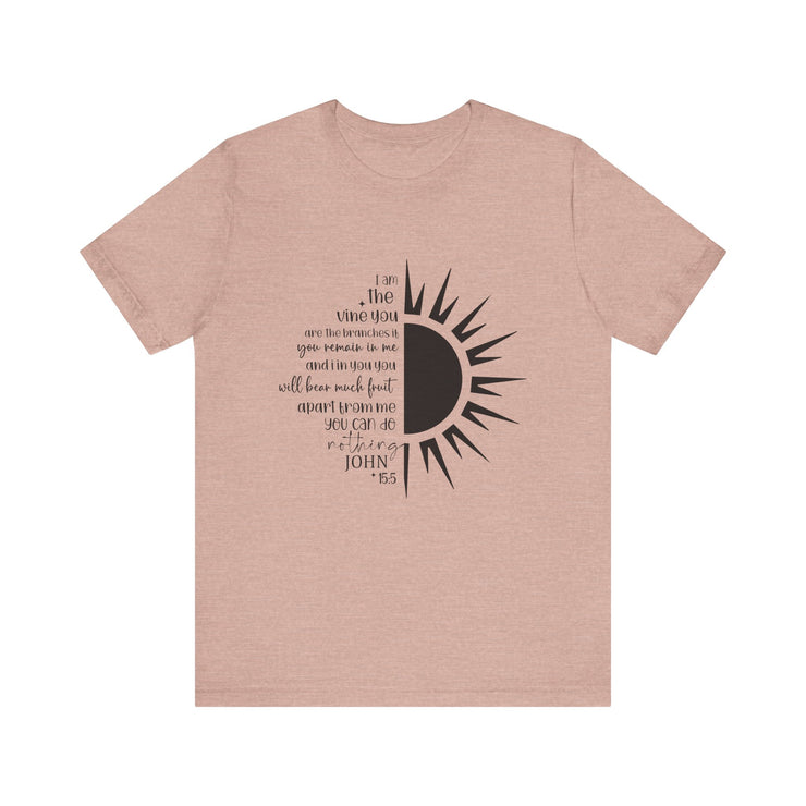 Inspirational Graphic Tee, Unisex T-Shirt, Motivational Quote Shirt, Faith-Based Apparel, Christian Design
