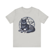 Gothic Wolf Tee | Unisex Graphic Shirt, Casual Outfit, Halloween Gift, Spooky Style, Animal Lover Apparel