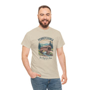 Pennsylvania Vintage Graphic Tee, Unisex T-Shirt, Nature Lover Gift, Travel Souvenir, State Pride Apparel