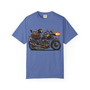 Motorcycle T-Shirt, Unisex Graphic Tee, Biker Shirt, Gift for Him/Her, Festival Apparel, Cool Casual Wear, Bike Design