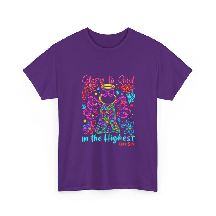 Colorful Faith-Inspired Tee for Celebrations, Perfect for Church Events, Gift for Believers, Gospel Apparel, Christian Keepsake