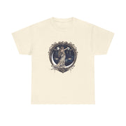 Moonlit Goddess Tee - Ethereal Cotton Shirt, Unisex T-Shirt, Celestial Graphic Tee, Bohemian Style Top, Vintage Art Apparel