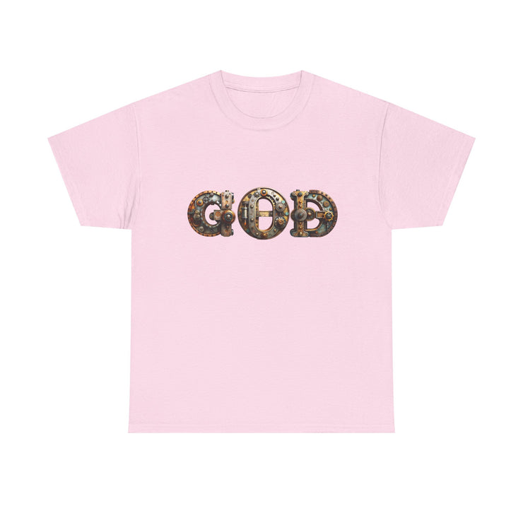 Unisex Heavy Cotton Tee, Inspirational Gift, Casual Wear, Street Style, Spiritual Apparel, Everyday Comfort