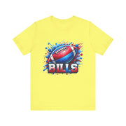 Bills Football Tee, Unisex Sports Shirt, Game Day Apparel, Team Spirit Wear, Gift for Fans, Sports Design
