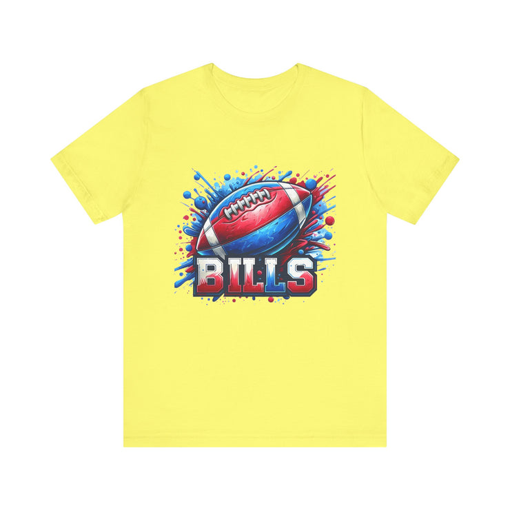 Bills Football Tee, Unisex Sports Shirt, Game Day Apparel, Team Spirit Wear, Gift for Fans, Sports Design