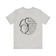 Inspirational Floral Tee | Faith-Based Motivational Shirt, Everyday Casual Wear, Gift for Friends, Church Events, Christian Design
