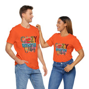 Cozy Winter Vibes Tee, Unisex Christmas T-Shirt, Holiday Gift, Winter Apparel,
