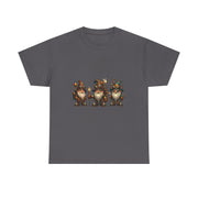 Unisex Heavy Cotton Tee, Funny T-Shirt, Cute Gift, Casual Wear, Gnome Lovers, Birthday Gift, Nature Enthusiast
