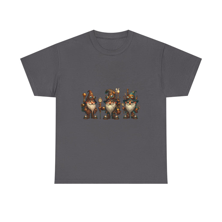Unisex Heavy Cotton Tee, Funny T-Shirt, Cute Gift, Casual Wear, Gnome Lovers, Birthday Gift, Nature Enthusiast