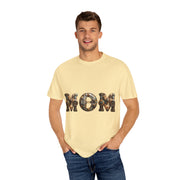 Mom Themed Unisex Garment-Dyed T-Shirt, Perfect for Mother's Day, Casual Wear, Gift for Moms, Family Gatherings, Everyday Comfort