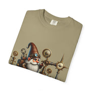 Steampunk Gnome T-shirt, Unique Graphic Tee for Fantasy Lovers, Gift for Birthdays, Everyday Wear, Unisex Casual Top