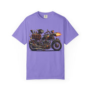 Motorcycle T-Shirt, Unisex Graphic Tee, Biker Shirt, Gift for Him/Her, Festival Apparel, Cool Casual Wear, Bike Design