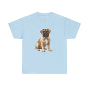 Cute Dog Lover Tee, Unisex Heavy Cotton Tee, Pet Owner Gift, Casual Dog Shirt, Dog-Themed Apparel, Everyday Wear