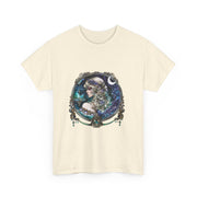 Mystical Moon Goddess Tee - Unisex Heavy Cotton Tee, Celestial Shirt, Boho Fashion, Witchy Clothing, Gift for Her