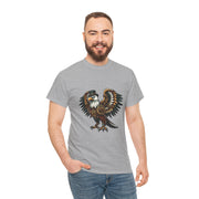 Eagle Graphic Tee, Unisex Heavy Cotton Shirt, Animal Lover Gift, Nature T-Shirt, Wildlife Apparel, Casual Daily Wear