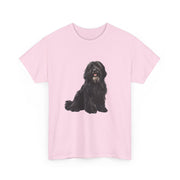 Dog Lover Unisex Heavy Cotton Tee, Pet Owner Gift, Cute Dog Shirt, Casual Wear, Animal Lover Tee, Everyday Comfort