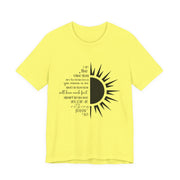 Inspirational Graphic Tee, Unisex T-Shirt, Motivational Quote Shirt, Faith-Based Apparel, Christian Design