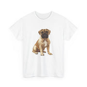 Cute Dog Lover Tee, Unisex Heavy Cotton Tee, Pet Owner Gift, Casual Dog Shirt, Dog-Themed Apparel, Everyday Wear