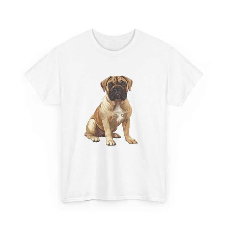Cute Dog Lover Tee, Unisex Heavy Cotton Tee, Pet Owner Gift, Casual Dog Shirt, Dog-Themed Apparel, Everyday Wear