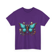 Butterfly Graphic Tee, Vintage-Inspired Shirt, Nature Lover's Gift, Spring Fashion, Eco-Friendly Unisex Tee