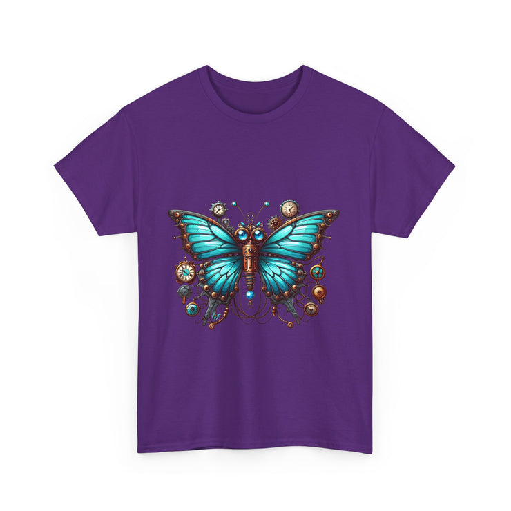 Butterfly Graphic Tee, Vintage-Inspired Shirt, Nature Lover's Gift, Spring Fashion, Eco-Friendly Unisex Tee