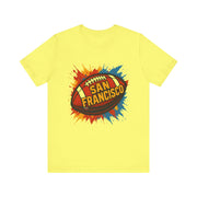 San Francisco Football Tee | Unisex Short Sleeve Shirt for Fans, Game Day Apparel, Sports Design, Casual Wear,