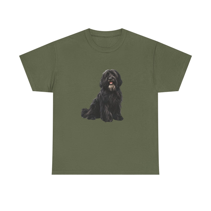 Dog Lover Unisex Heavy Cotton Tee, Pet Owner Gift, Cute Dog Shirt, Casual Wear, Animal Lover Tee, Everyday Comfort
